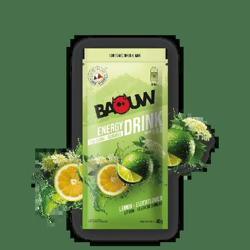 Boisson Isotonique — Citron & Sureau — Citron · Fleur de Sureau | Baouw × Posturide