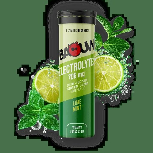 Pastilles Électrolytes — Citron Vert & Menthe — Citron Vert · Menthe | Baouw × Posturide