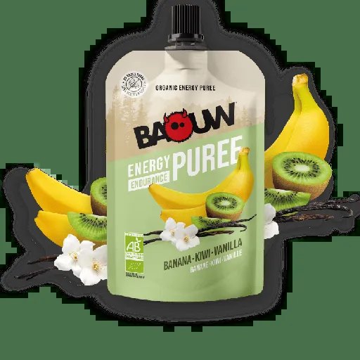 Purée Bio — Banane · Kiwi · Vanille — Banane · Kiwi · Vanille | Baouw × Posturide