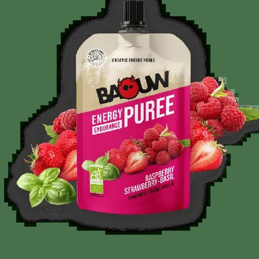 Purée Bio — Framboise · Fraise · Basilic — Framboise · Fraise · Basilic | Baouw × Posturide