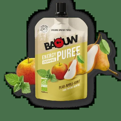 Purée Bio — Poire · Pomme · Menthe — Poire · Pomme · Menthe | Baouw × Posturide